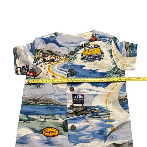 Surf Squirt Baby Romper Button Down California Beach Vacation Outfit 9 - 12‎ mos - Picture 5 of 6